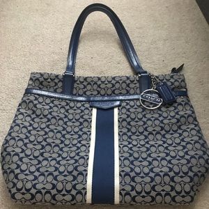 Women's Fabric Coach Bag